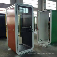 Guansu Good Quality Sound Proof Telephone Booth Office For Sale